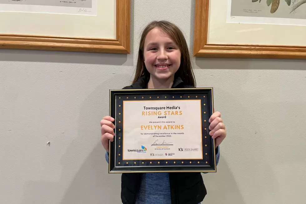 Rock Quarry Elementary School’s Rising Star Student of the Month: Evelyn Atkins