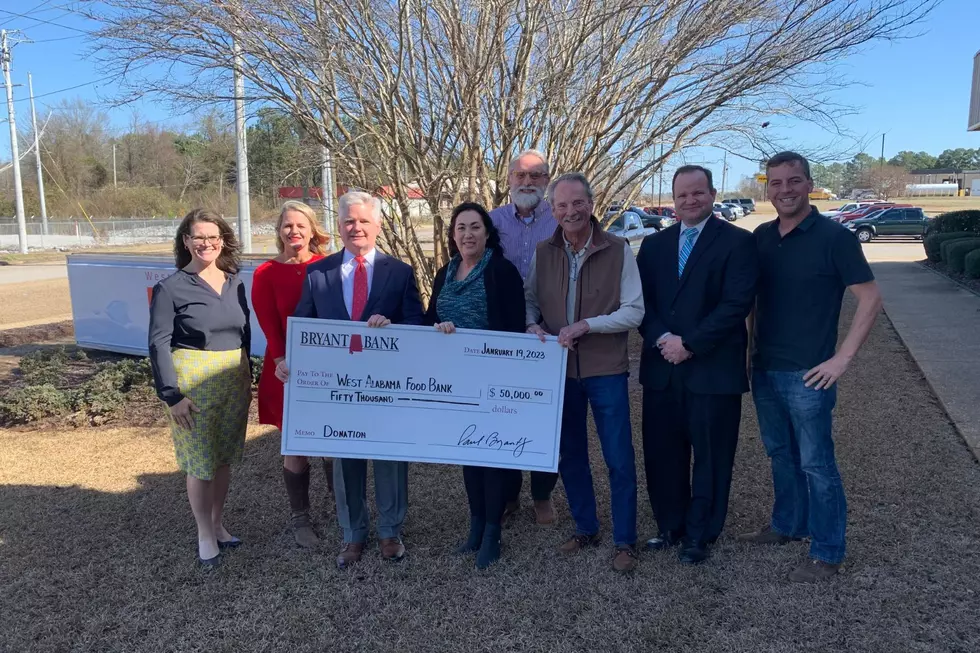 Bryant Bank Pledges $50K Donation to West Alabama Food Bank for New Facility Fundraising Campaign