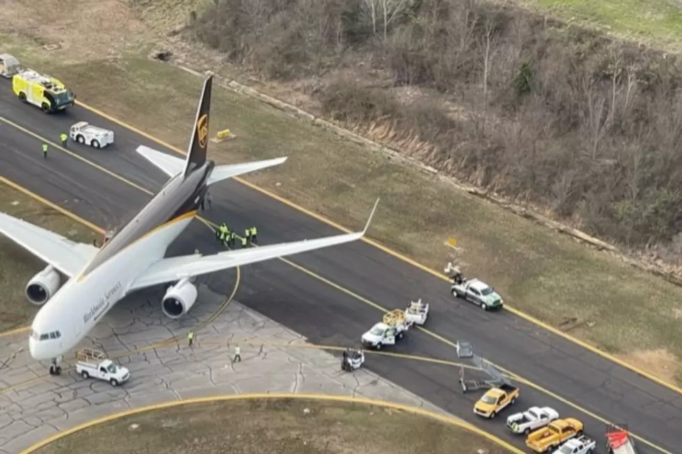 UPS Plane Becomes Stuck During Morning Landing at Birmingham International Airport