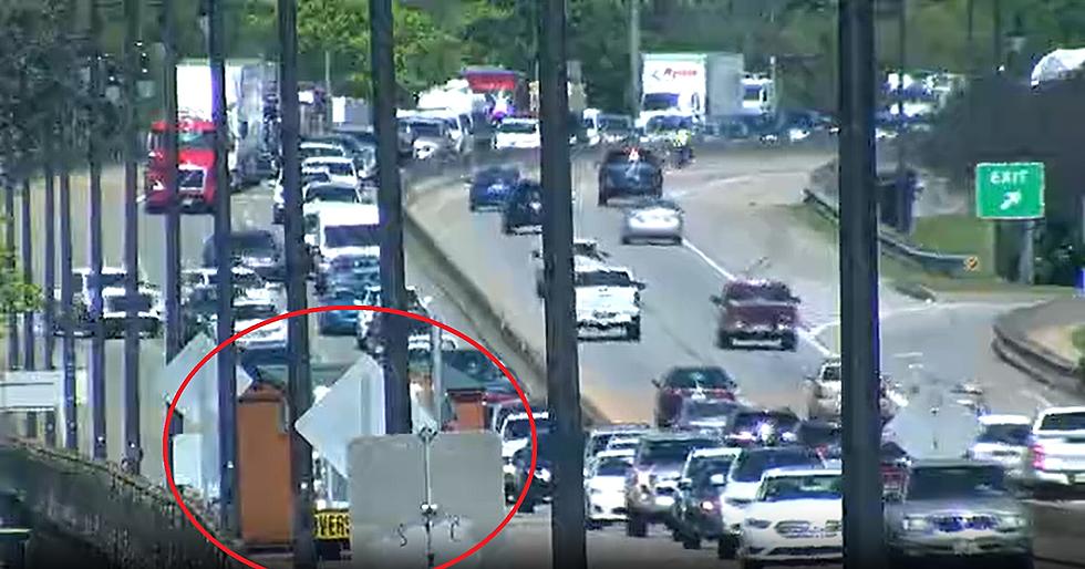 ALERT: Truck Loses Whole Storage Shed on Tuscaloosa Bridge, Snarling Traffic