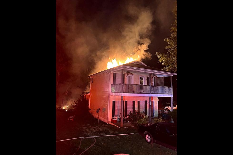 Home Catches Fire After Being Struck by Lightning During Tuesday Night Storm