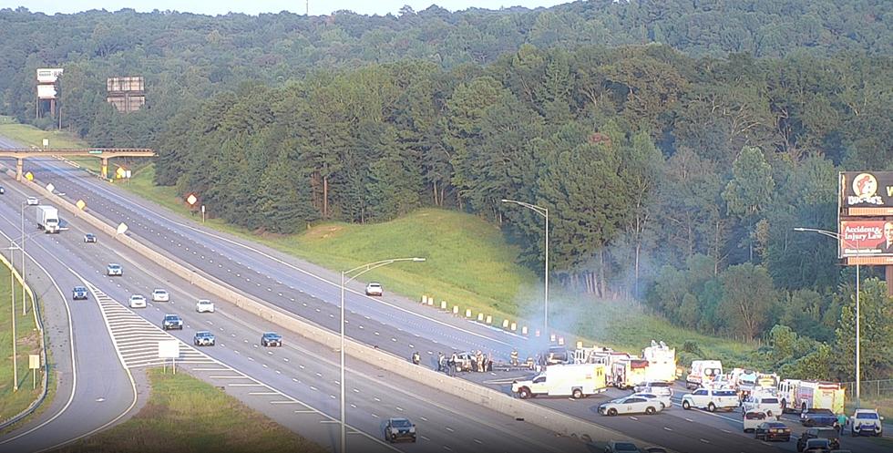 Possibly Fatal Fiery Wreck Closes I-20/59 East in Tuscaloosa