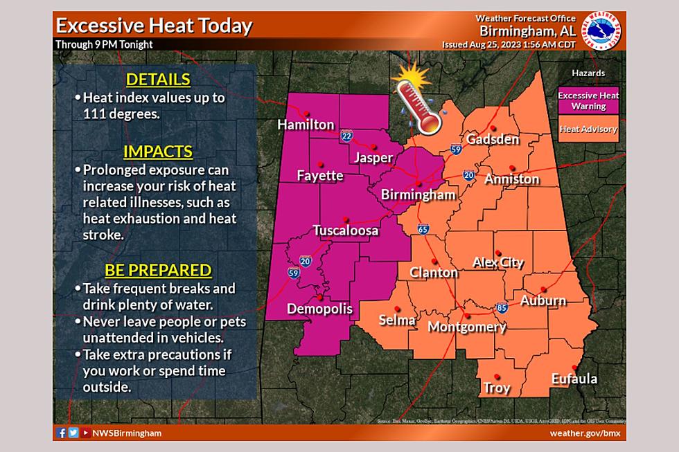 Triple-Digit Heat Continues to Continue in West Alabama