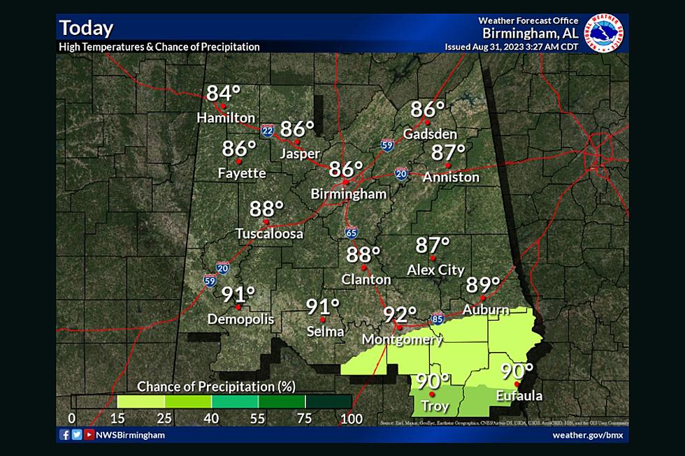 Finally: Normal Temps in West Alabama