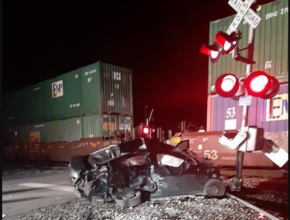 No One Hurt When Train Strikes Car on Tracks in Tuscaloosa County