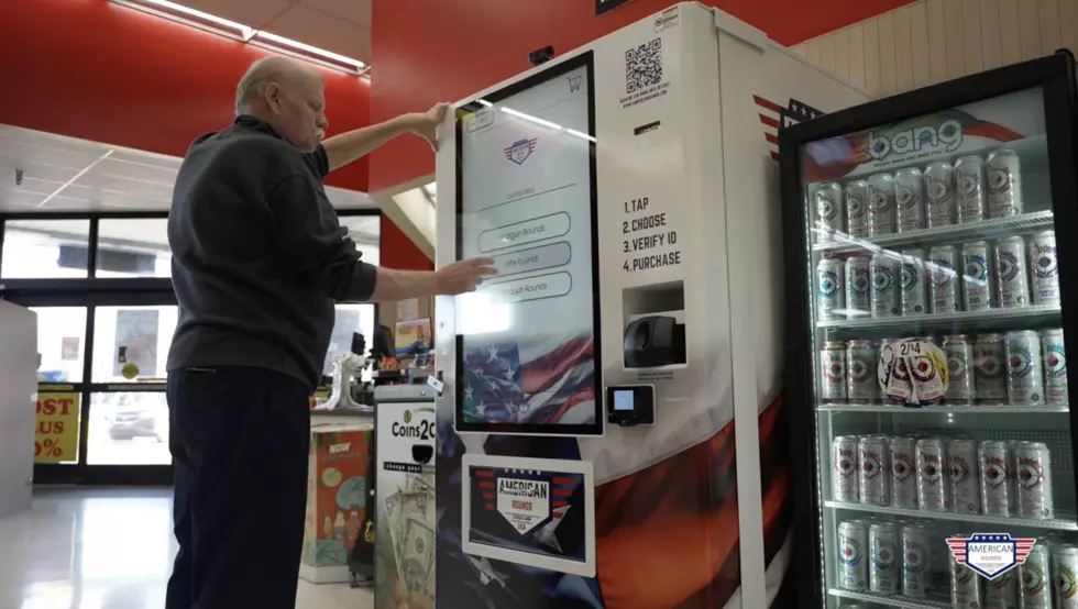 AI-Powered Ammo Vending Machine Selling Bullets at Tuscaloosa Grocery Store