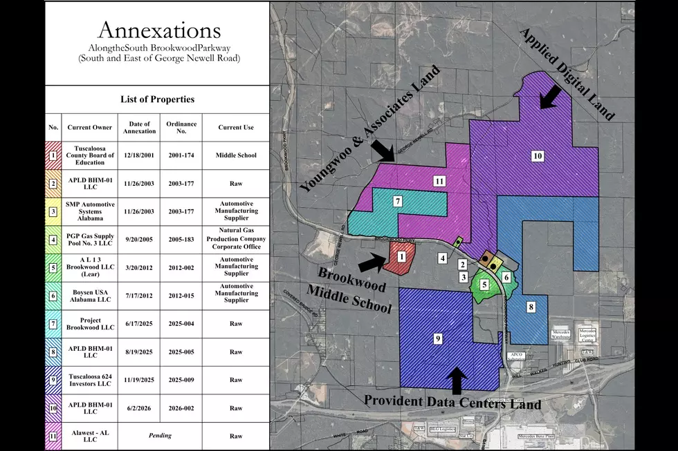 (map provided by city of Brookwood, annotations added in Canva)