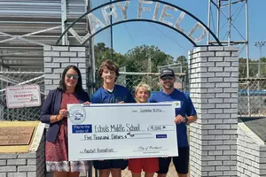 Northport Gives $5,000 to Echols Middle School Baseball Field, $9,000 Still Needed