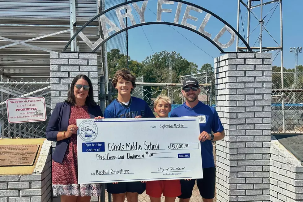 Northport Gives $5,000 to Echols Middle School Baseball Field, $9,000 Still Needed
