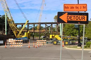 Pile Driving Underway as Tuscaloosa Widens Road Under Trestle