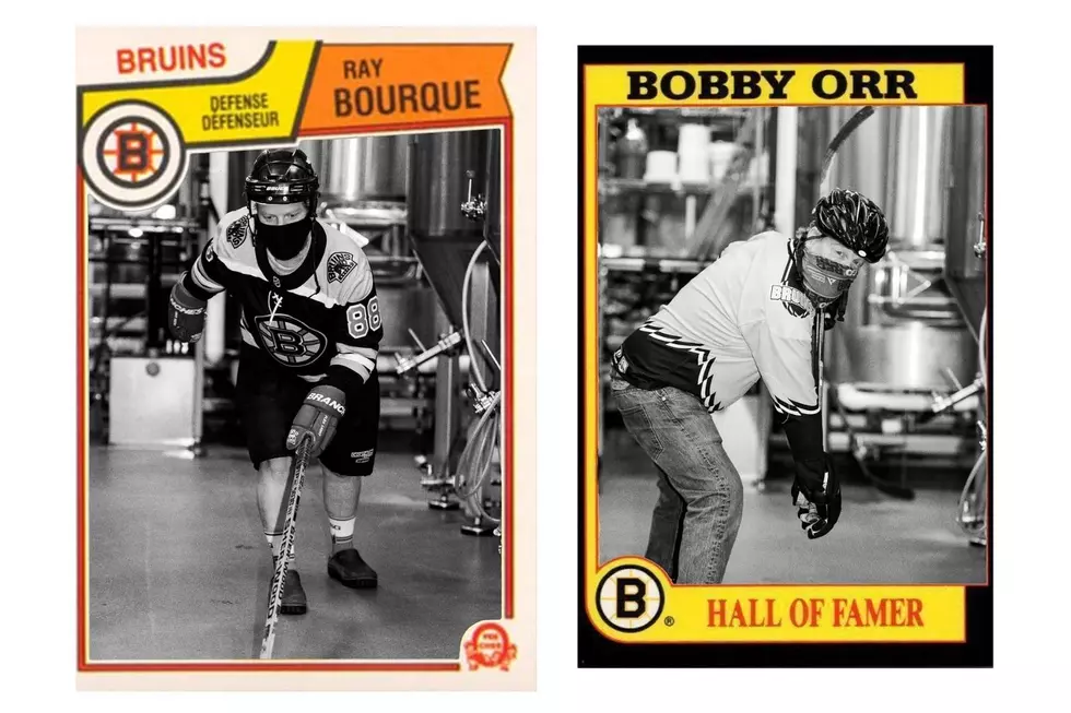 Maine Brewery Embraces Hockey Season With Bruins-Themed Photos
