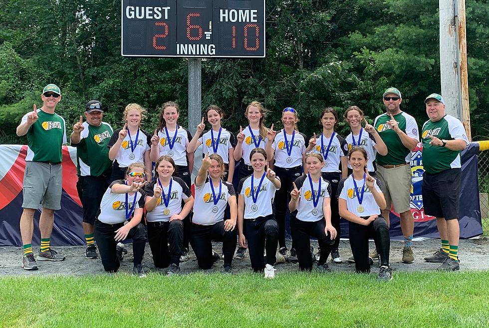 Softball Team From Barrington, New Hampshire Playing in Babe Ruth World Series