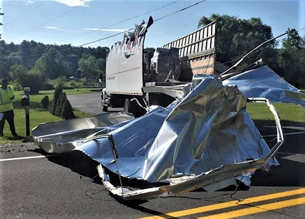 This Truck’s Roof Was Ripped Right Off When It Struck a New Hampshire Bridge