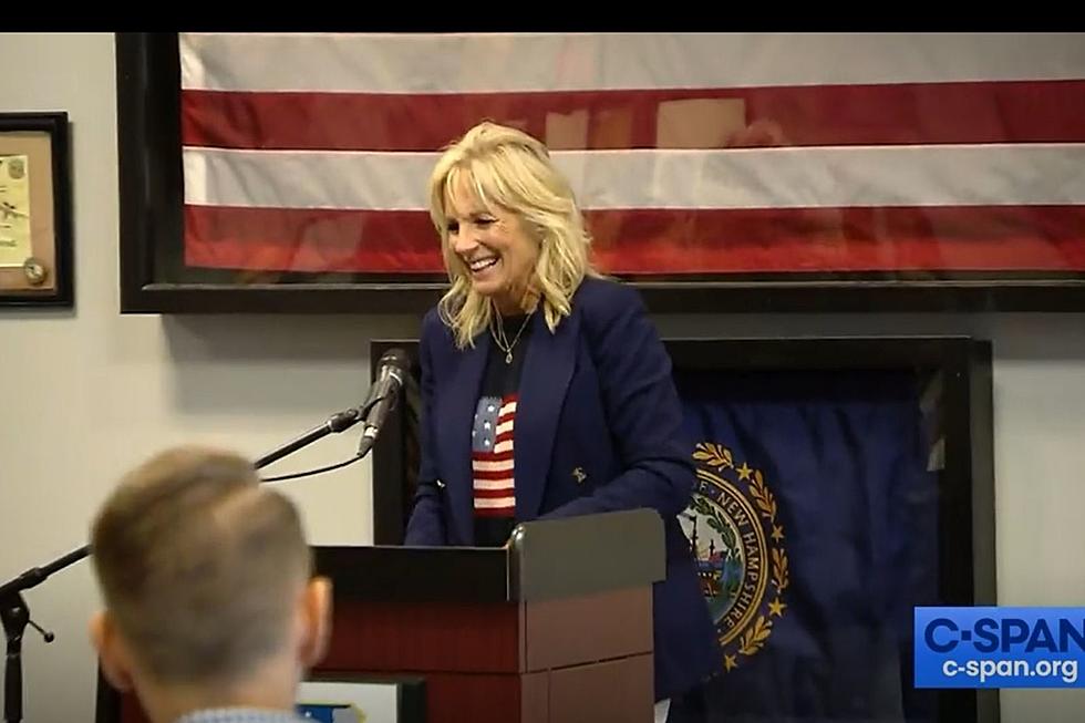 Jill Biden Thanks NH National Guard for Pandemic Duty at Pease