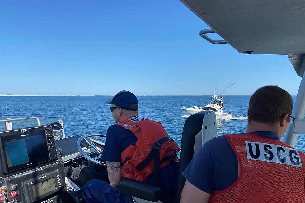 U.S. Coast Guard Assists Sailboat Off Hampton Beach, NH
