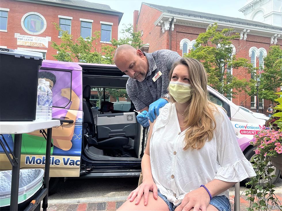 Meet the First People To Get Vaccinated at the Van in Portsmouth, NH