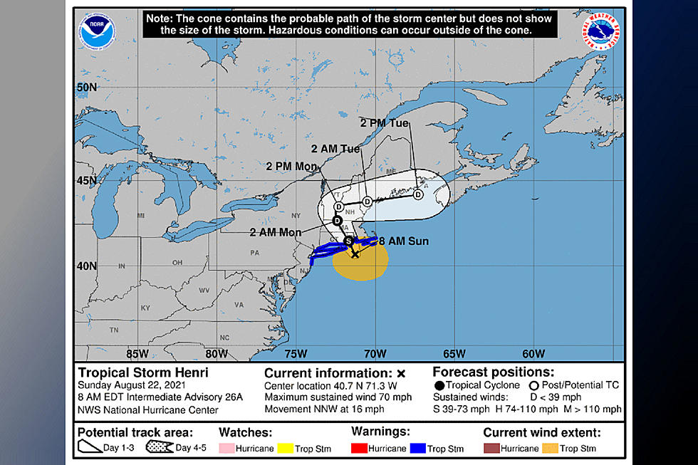 Henri Will Bring Periods of Heavy Rain to the NH Seacoast