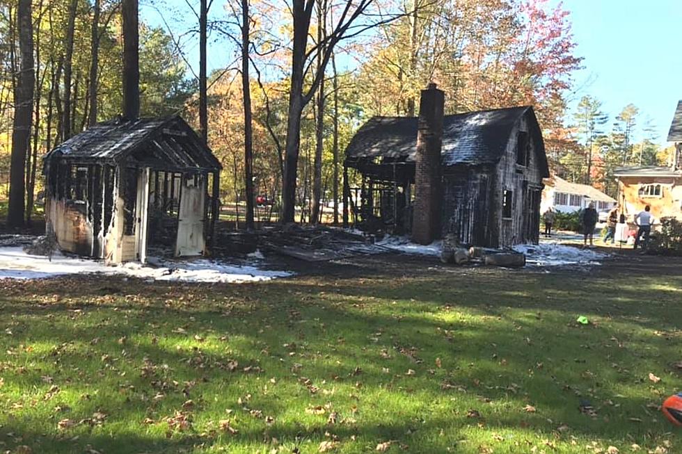 Two Sheds, Garage Burn in Newton, NH Fire