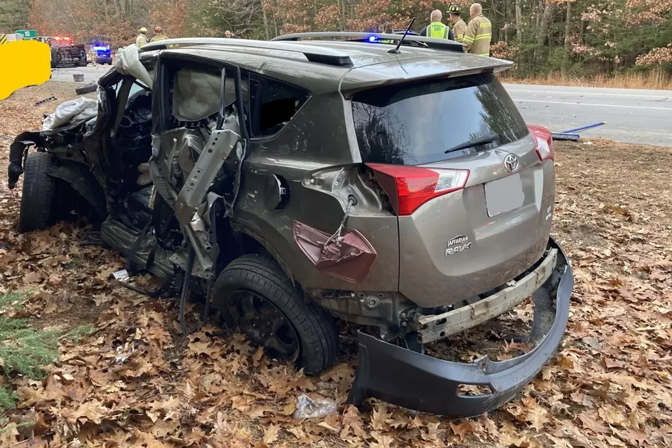 Toyota RAV 4 involved in a head on crash on Route 202 in Rochester 11/22/21