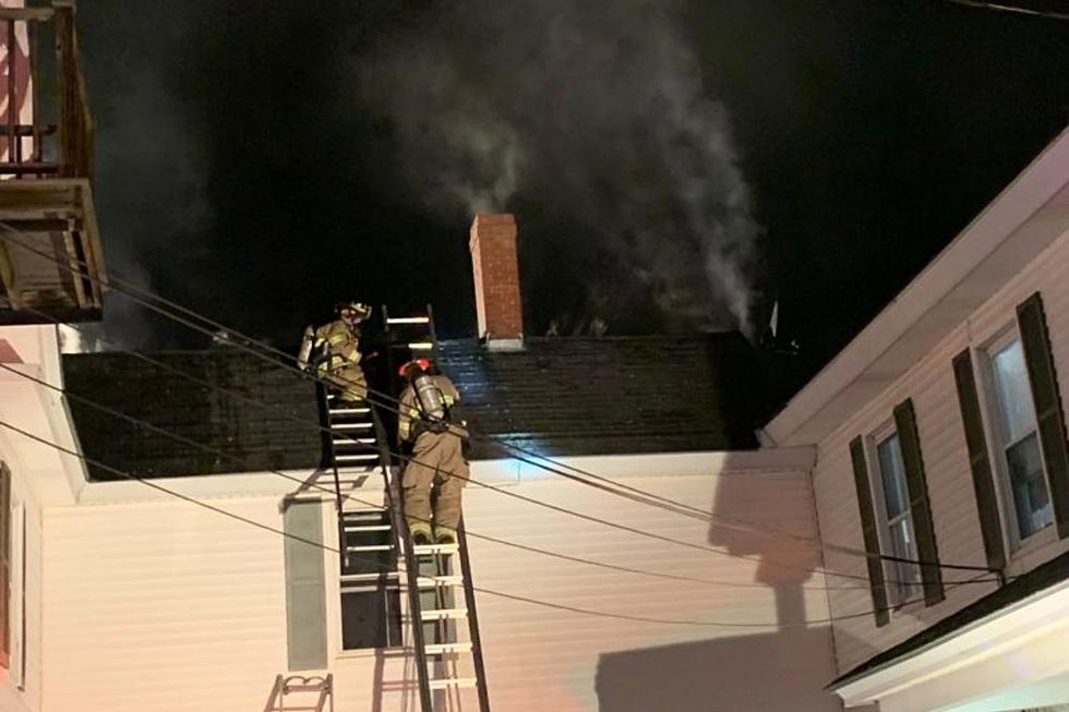 Fire Damages Exeter, NH Apartment House, Pizza Restaurant
