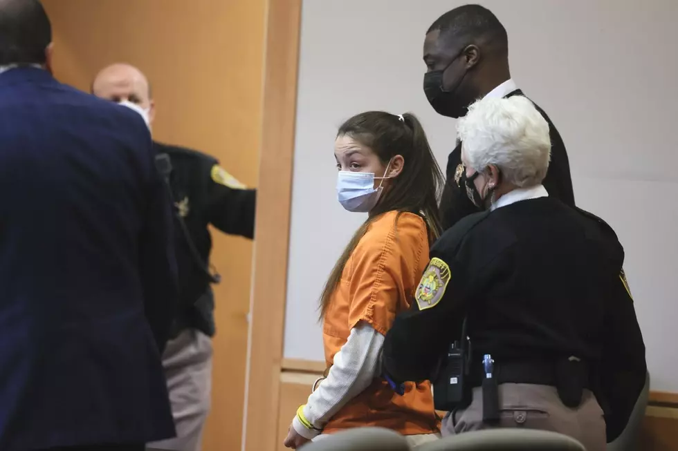 Kayla Montgomery during her arraignment 1/24/22