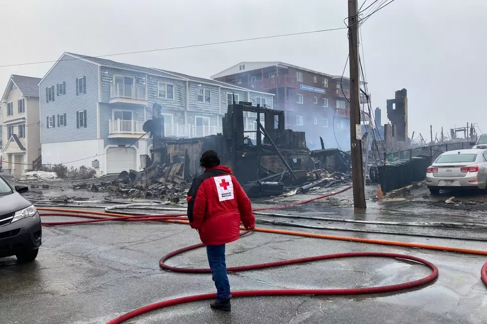 Building damaged by Salisbury motel fire
