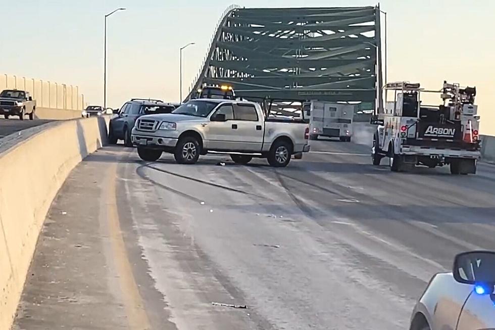 Maine State Trooper Vehicle Hit on Piscataqua River Bridge