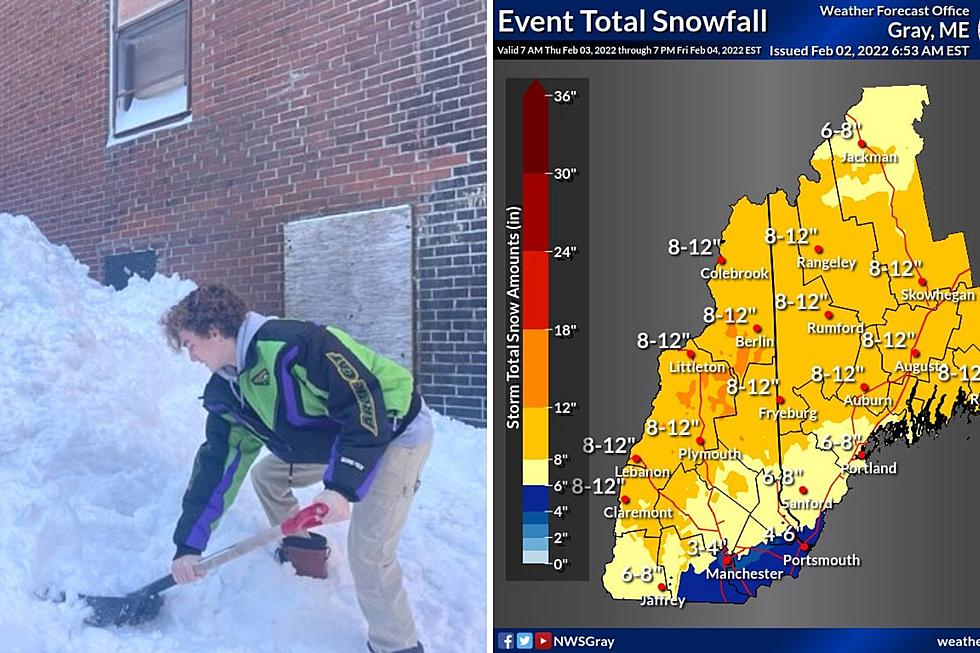 A Mixed Bag of Winter Weather Turns to Snow Friday Morning