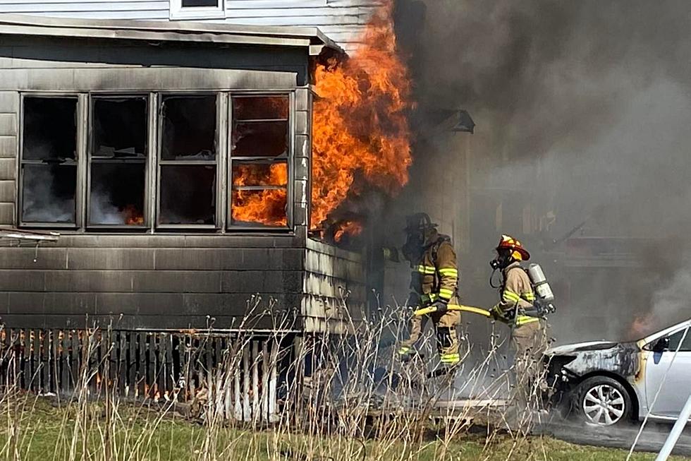 House and Car Damaged by Newmarket, NH Fire