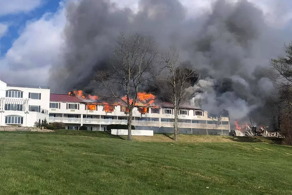 Fire Burns at NH&#8217;s Iconic Red Jacket Resort