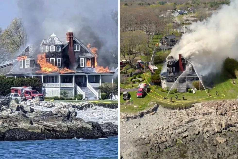 Fire Destroys Victorian Home in York Beach, Maine