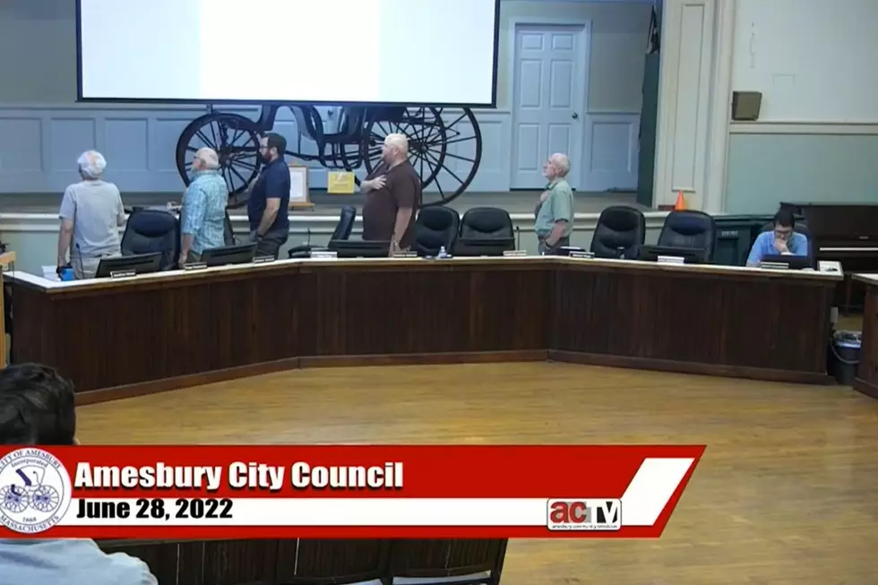 Amesbury Council Member Sits Out Pledge, Protests Roe Overturn