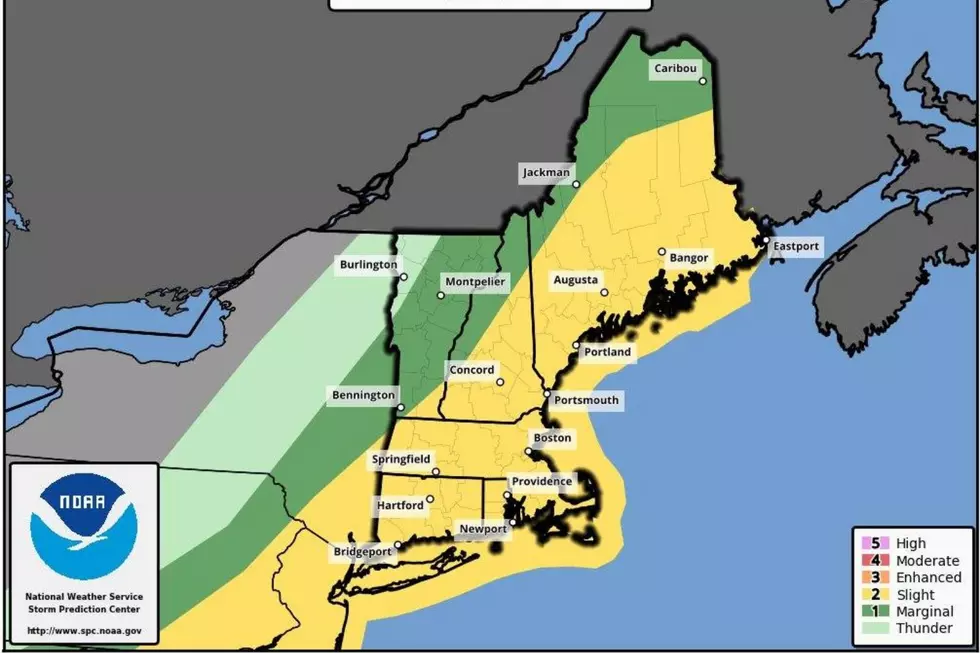 Severe weather outlook for Monday, 7/25/22