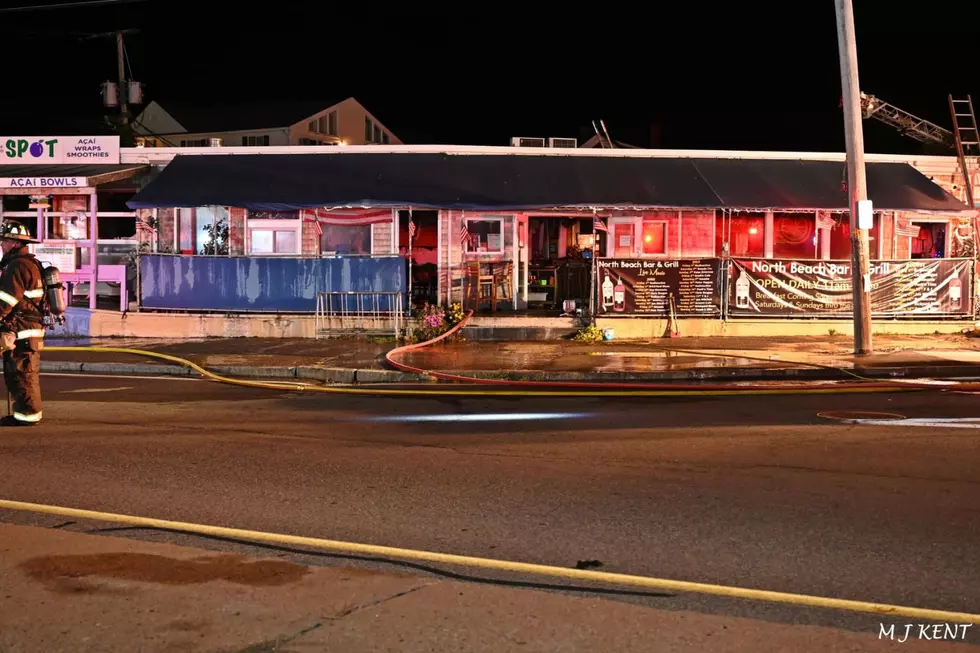 The North Beach Bar & Grill in Hampton after a fire 8/19/22