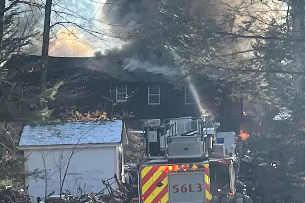 Fire at a house in Sandown