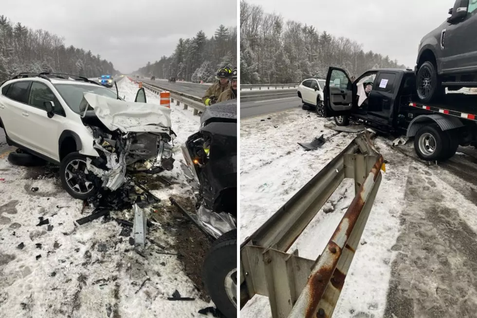 Slick Roads Lead to Crashes on New Hampshire, Maine Roads