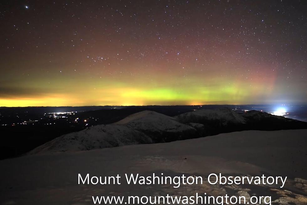 VIDEO: Watch Nature&#8217;s Light Show Visible From Mount Washington