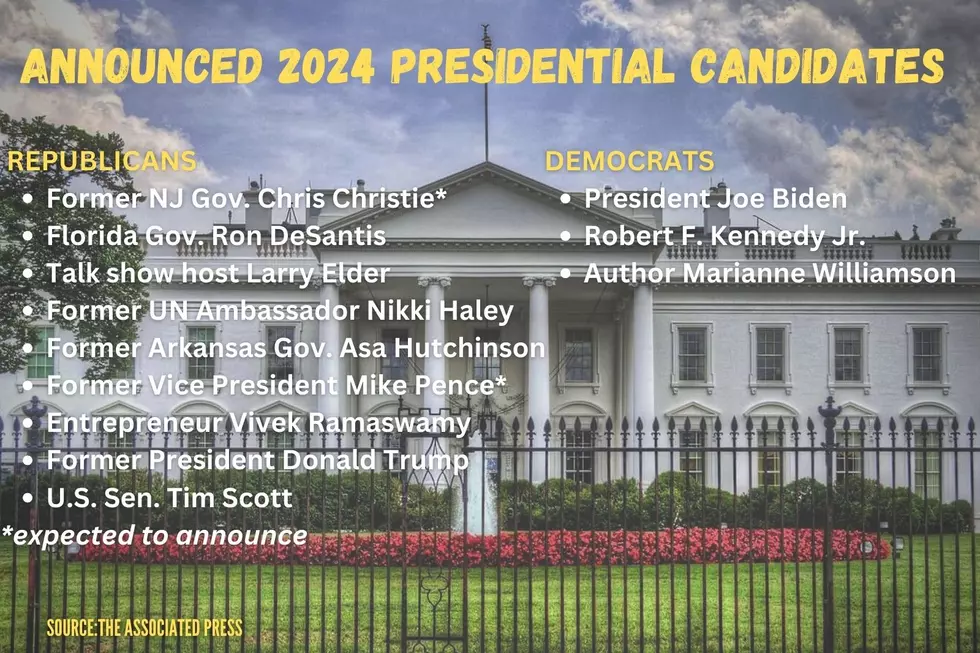 Announced Democratic and Republican candidates for the 2024 presidential campaign