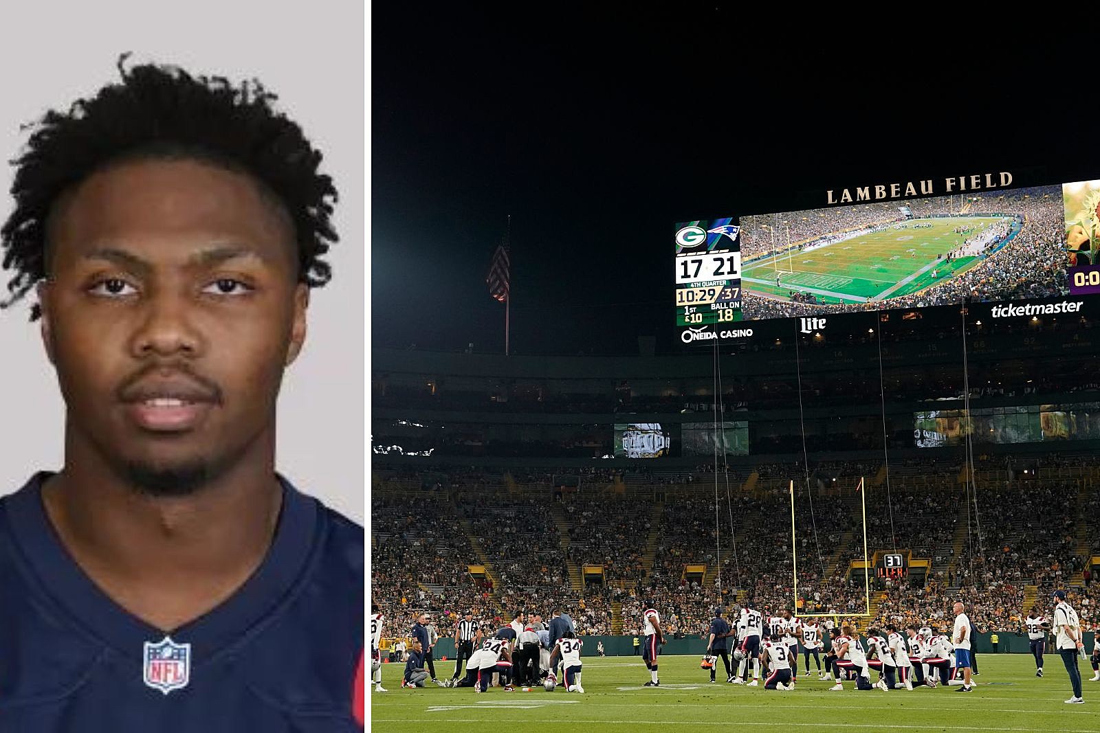 Why was Packers-Patriots game suspended? Isaiah Bolden's massive