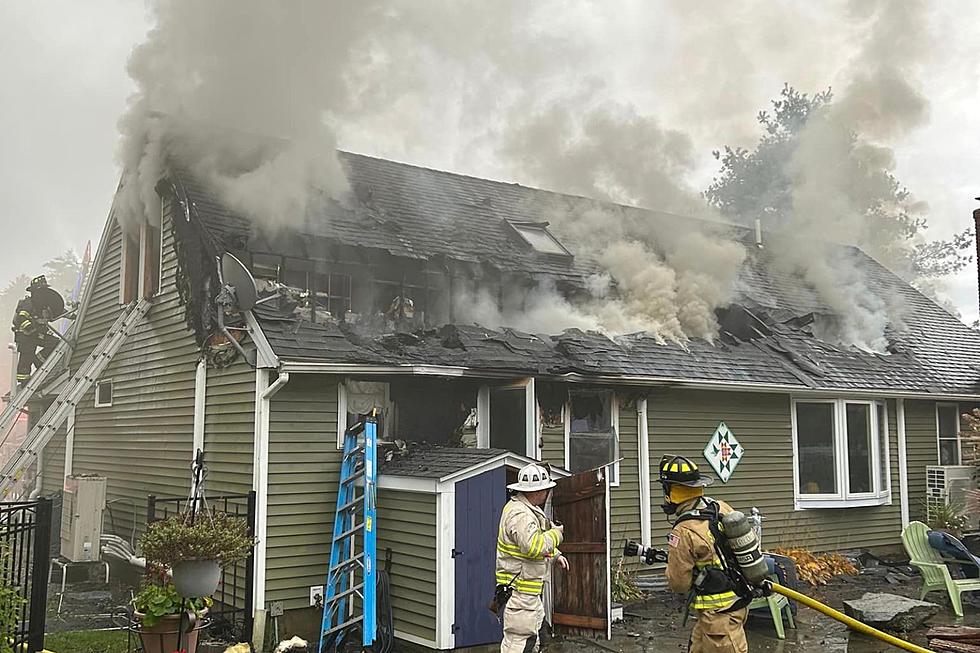 Fire Damages Stratham, New Hampshire, House