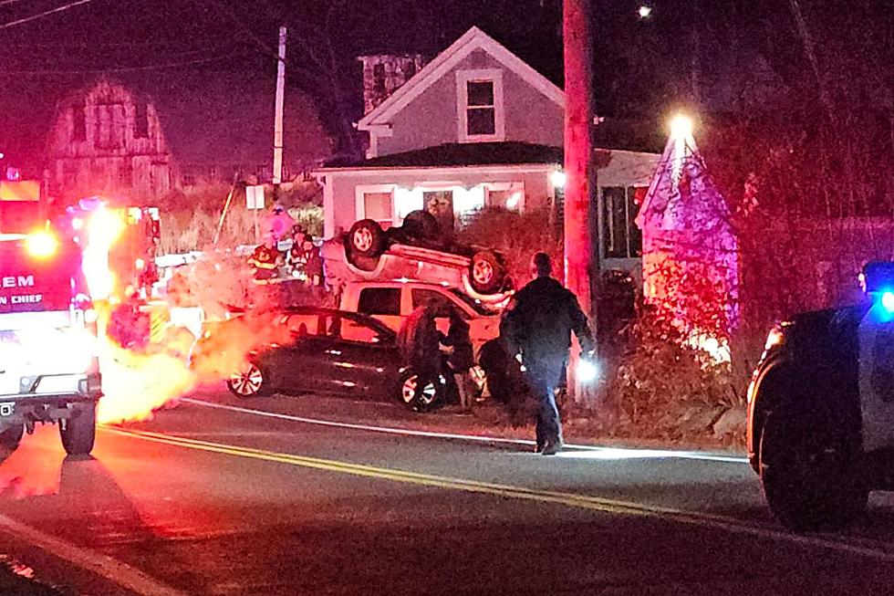 SUV Lands in Salem, New Hampshire, Front Yard &#8216;Just Shy&#8217; of House