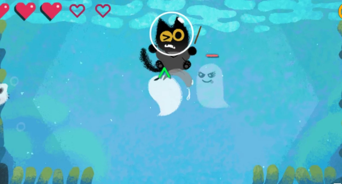 New, playable Google Doodle brings back Halloween's cutest cat wizard -  Polygon