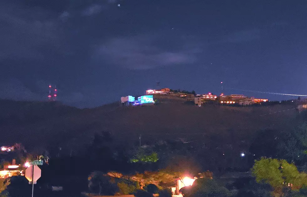 El Paso, Texas, Has a Home on the Mountain that Glows in the Dark