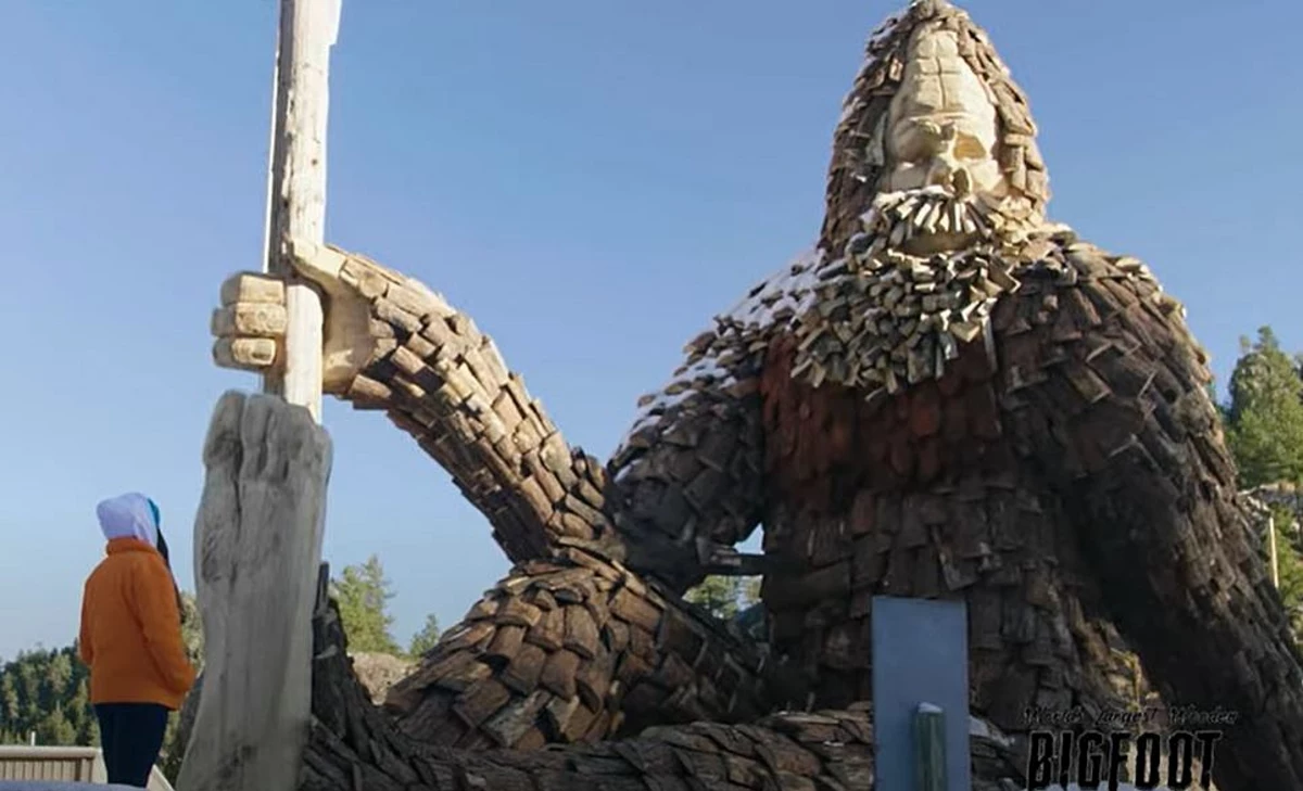 Giant Bigfoot Statue Appears In South Dakota