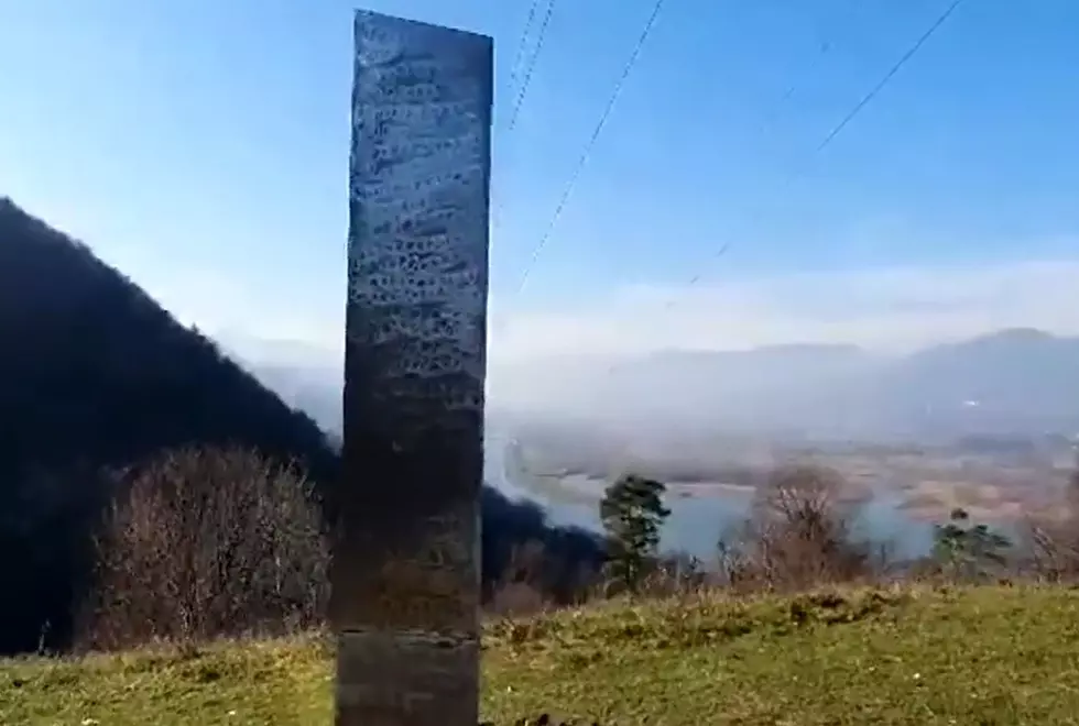 Another Strange Silver Monolith Spotted - This Time in California