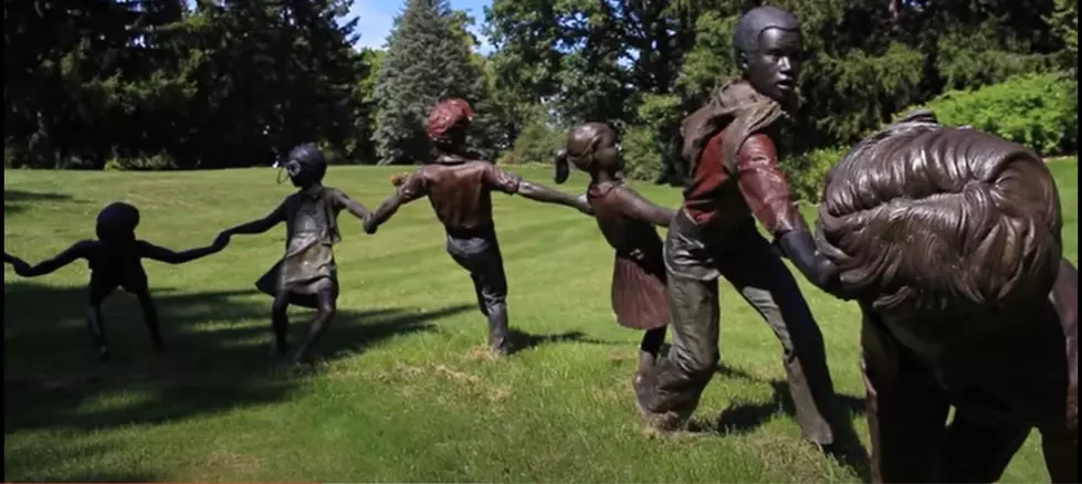 The Legend of Flint Cemetery's Haunted 'Crack the Whip' Sculpture