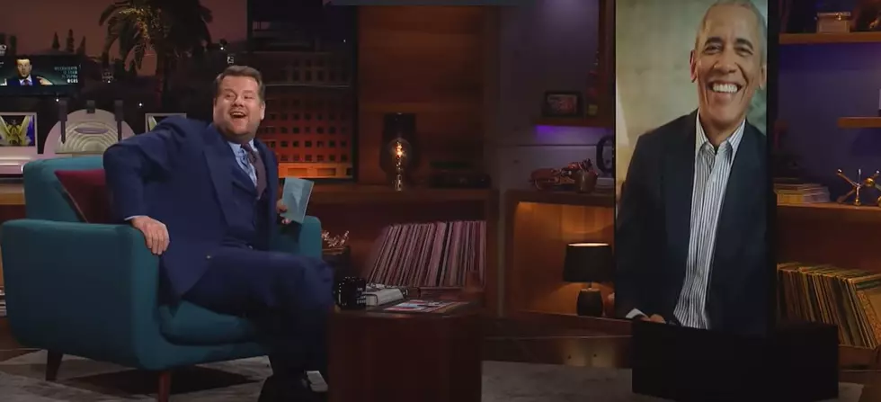 President Obama Discusses UFOs With James Corden on Late Late Show