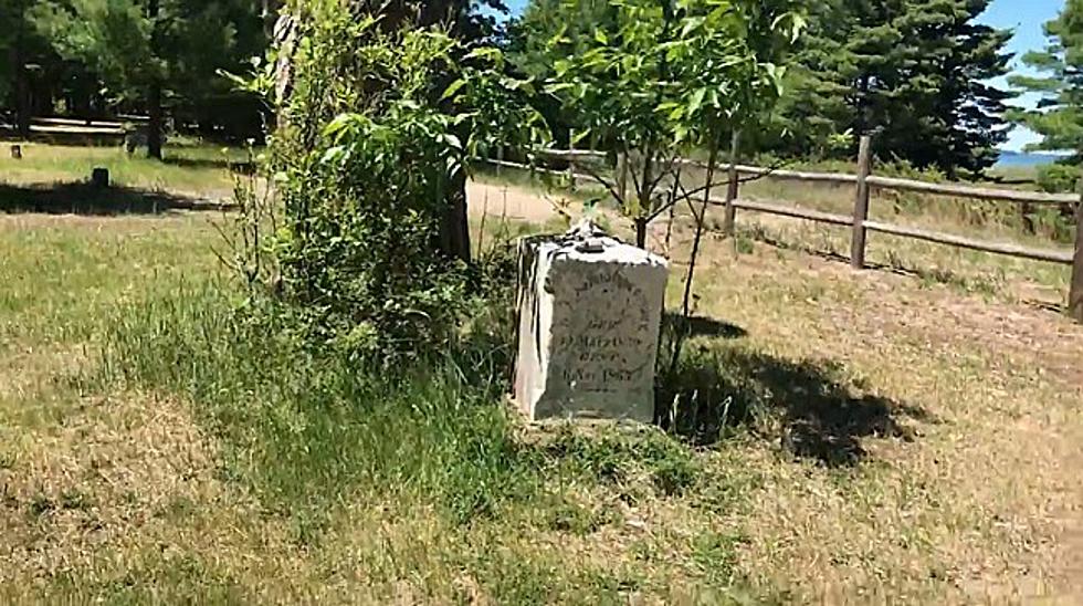 This Popular Campground on Lake Huron Near Alpena, Michigan is Actually A Cemetery With Exactly One Grave
