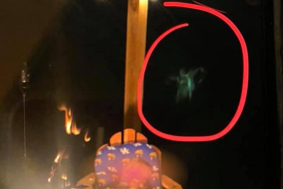 Backyard Ghost Image Captured in Land Between the Lakes, Kentucky