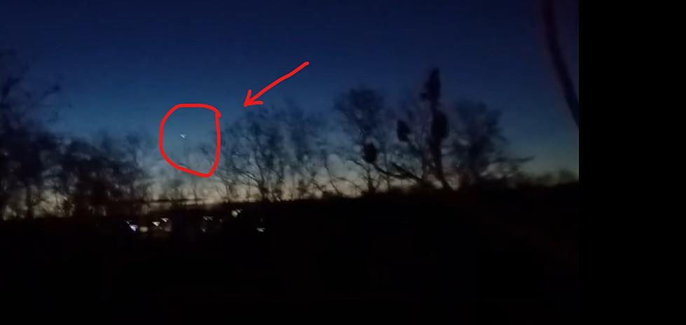 Shocked Truck Driver Takes Video of UFO Flying Over North Jersey Highway